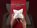 How to fold a fortune teller 🐞 | tutorial