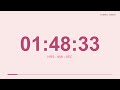 2 Hours Timer with Beep | Study, Work & Focus Countdown