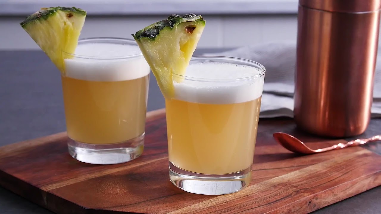 Pineapple Coconut Pisco Sour