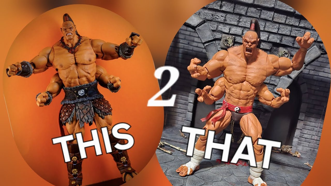 Convert MKX Goro into OG Goro storm collectibles - YouTube