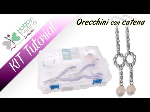 Video: Come Realizzare Orecchini A Catena