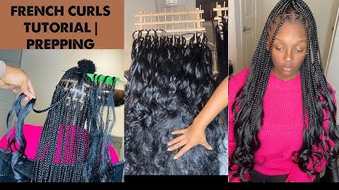 French Curl Braid Tutorial | Prepping & All you need to know | WATCH THIS BEFORE GETTING FRENCH CURL