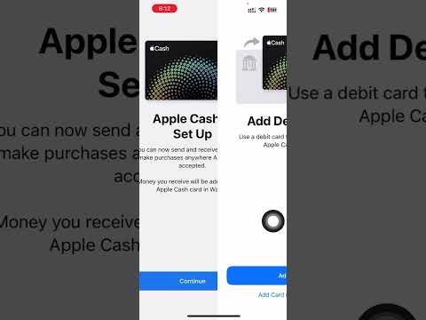 How To Activate Apple Cash ( Please Watch with Audio on )