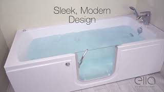 Ella's Bubbles Laydown 32 x 37 Walk-In Bathtub