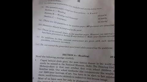 CLASS 10th CBSE ENGLISH BOARD PAPER 2020. Set-2 #shorts