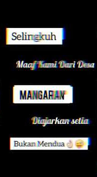 Story wa-^kami in anak desa mangaran ^-