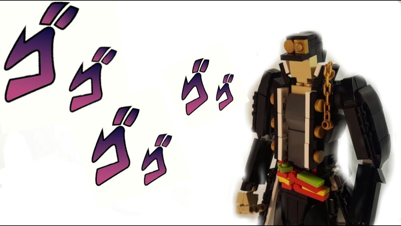 Jotaro from anime JOJO'S BIZARRE ADVENTURE (LEGO MOC)! - YouTube