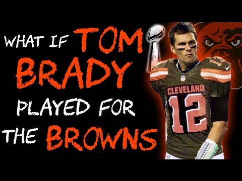 tom brady in browns uniform