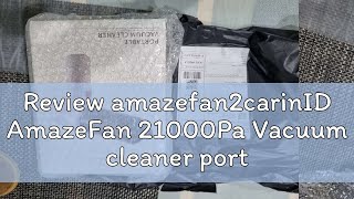 Review amazefan2carinID AmazeFan 21000Pa Vacuum cleaner portable 5 in Penyedot Debu Mini Tanpa Kabe