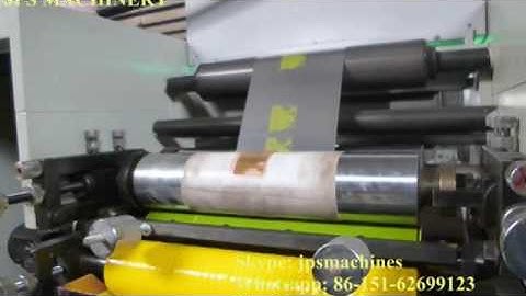 Aluminum Foil Flexographic Printing Machine / Printer Machine