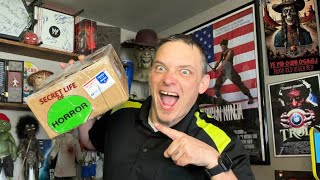 I won a giveaway from the Secret Life of Horror!! What’s in the box??