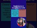 Open-Source vs Closed-Source LLM Explained Simply!