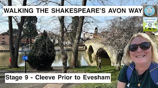 Walking Shakespeares Avon Way - Stage 9 - Cleeve Prior to Evesham