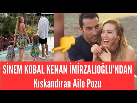 Sinem Kobal ve Kenan İmirzalıoğlu'nun Kızları İle Verdikleri Tatil Pozları !