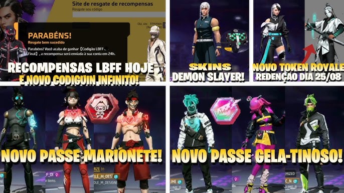 Os melhores códigos do Free Fire 2022: Codiguin infinito, Angelical,  barbinha e mais - Free Fire Club