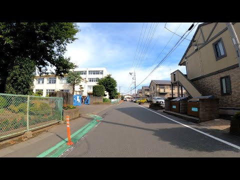 〖埼玉県〗入間市立藤沢中学校をバイクで廻るAround YouTube