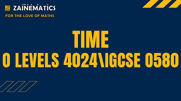 TIME MATHS O LEVELS 4024 IGCSE 0580