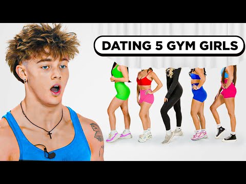 Blind Dating 5 Girls By Gym Outfit