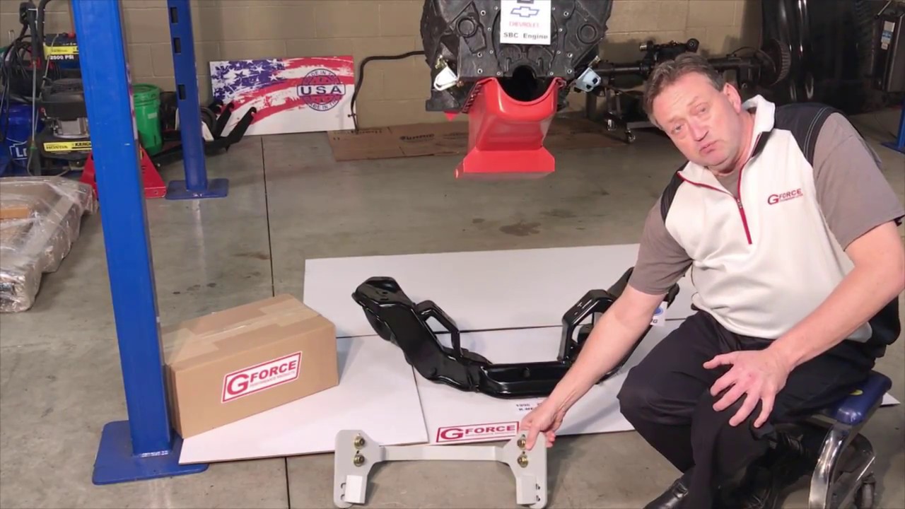 SBC into Mustang Motor Mount Adapter, GFORCEPERFORMANCEPRODUCTS COM