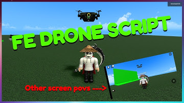 ROBLOX FE DRONE SCRIPT (FLINGS, WORKS ON MOST GAMES, FE,EVERYONE CAN SEE DRONE)🛸