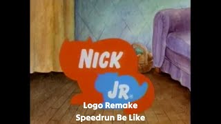 Nick Jr. Cats Logo Remake Speedrun Be Like 6X Speed