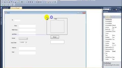 Simple Student information system with Visual Basic 2010 Tutorial 2