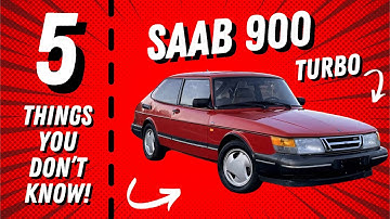 5 Things You Didn’t Know About the Saab 900 Turbo