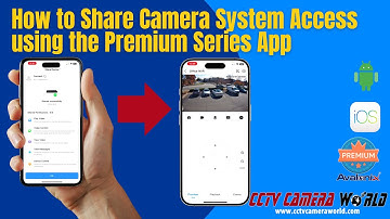 How to Share Camera System Access using the Premium Series App