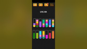 Sort the color... level 994... Mind relaxing game video
