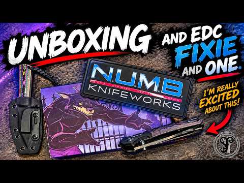Unboxing A Jack Wolf Fixie and a N U M B Knifeworks
