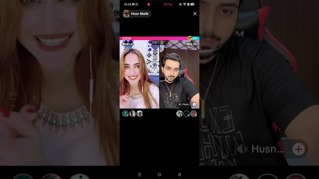 Hoor malik full saksi hot panishmant mach tiktok live