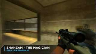 ShahZaM, The CSS AWP Magician 1 vs. 3 The Zomblerz @ ESEA CS: Source LAN Season 10