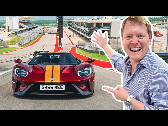 RUNNING HOT! Racing My Ford GT at the US F1 Grand Prix Track class=