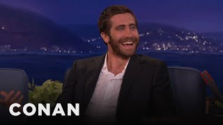 Jake Gyllenhaal Cried Watching 'Bears' On An Airplane | CONAN on TBS by Team Coco 25,279 views 3 weeks ago 3 minutes, 36 seconds