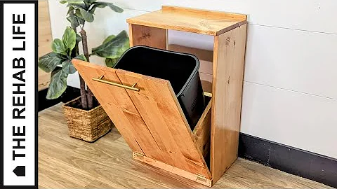 Make Money Woodworking - The Trash Bin Cabinet: Easy DIY Project!