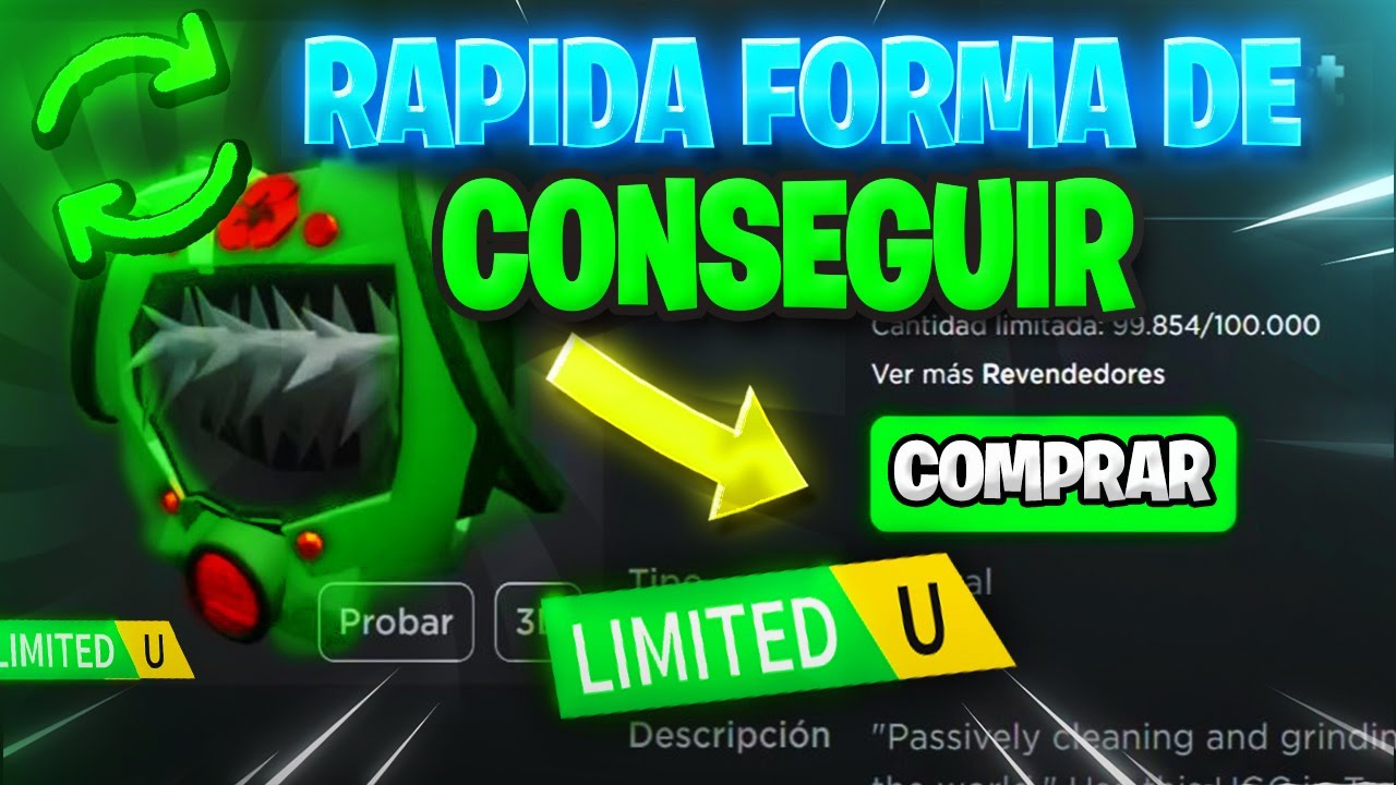 Cara de goma.. item especial limitado.. #robloxitemlimite #ROBLOX