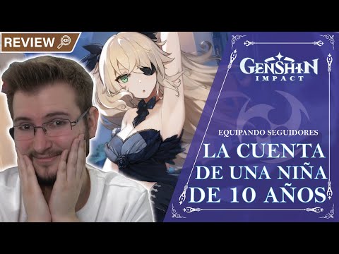 ANALIZO LA CUENTA DE UNA NIÑA DE 10 AÑOS!! SÚPER CUTE!! | Genshin Impact