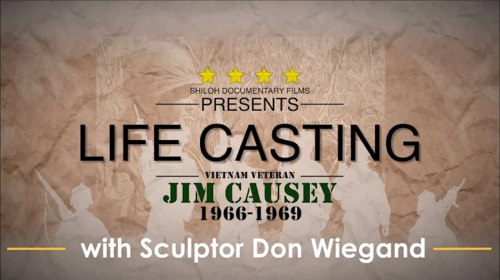 Master Sculptor Don Wiegand creates Life Cast of Vietnam Veteran Jim Causey -in  4K w Sony A1 & FX9
