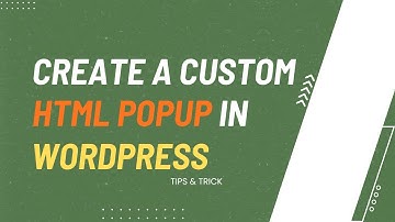 Create a Custom HTML Popup in WordPress (No Code Needed!) | Instant Popup Builder Tutorial 2025