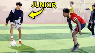 I Played Football With Ronaldo Jr.