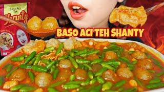 100 RAWIT💃ASMR BASO ACI TEH SHANTY YANG KATANYA PEDES DAN ENAK 🔥🤩