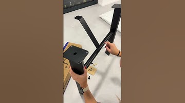 FRAMY – Red Dot Award Table Base | Foldable Steel Frame with 250 kg Load Capacity