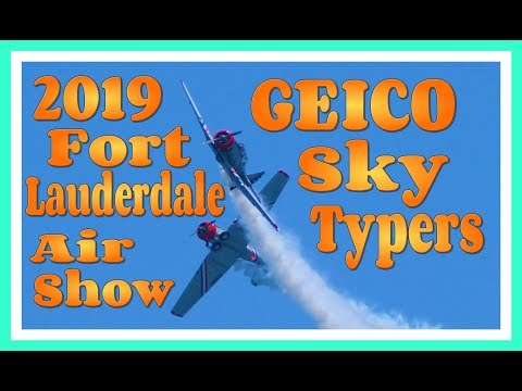 2019 Fort Lauderdale Air Show / GEICO SkyTypers