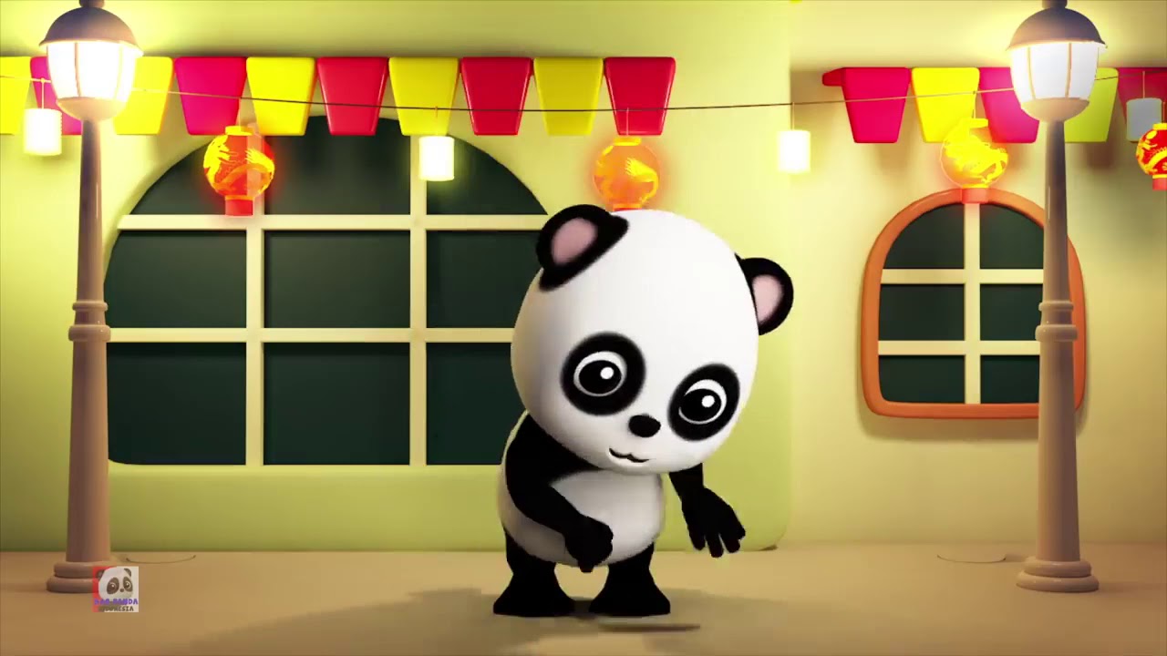  Panda  Bernyanyi  kepala pundak lutut kaki YouTube