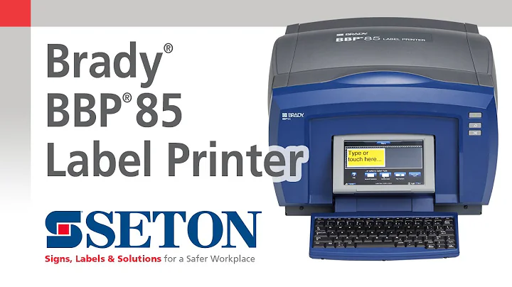 Brady® BBP®85 Label Printer