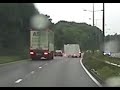 Snaking whilst Towing Dashcam Caravan / Trailer on A500