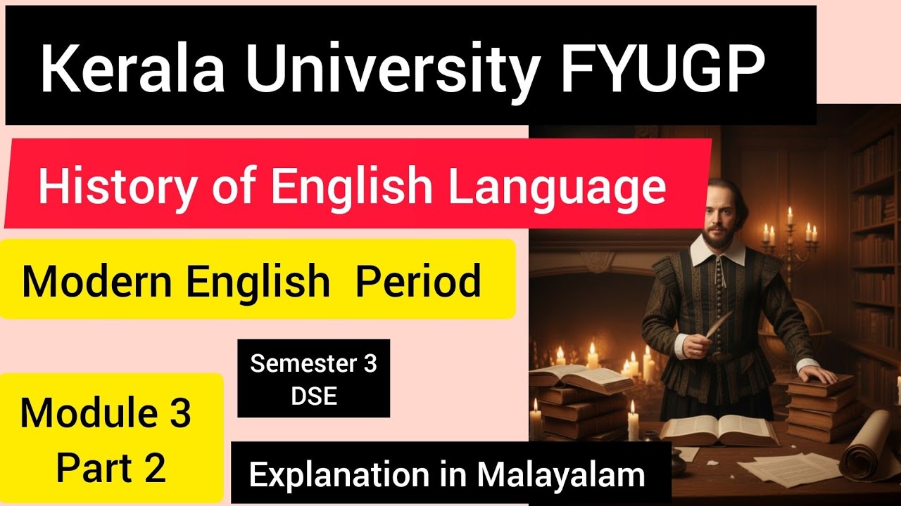 Contributions of Spenser Shakespeare Milton History of English Language Module3 