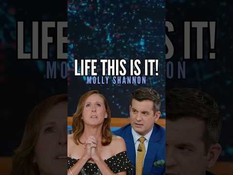 This is your life. Thank you Molly Shannon for being so open & vulnerable. You're a true SuperStar!