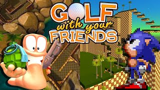 Golf With Your Worms and Sonic