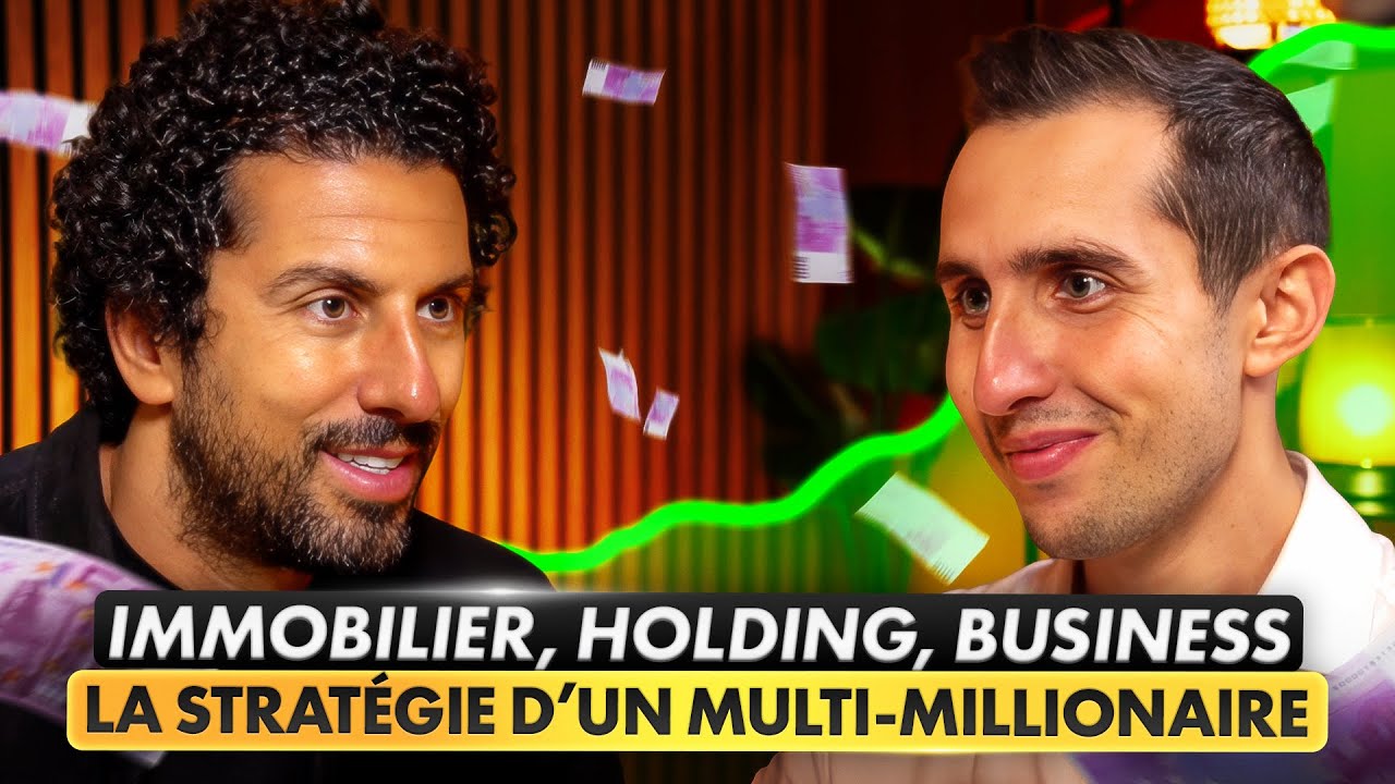 DE LA MISÈRE À UN EMPIRE DE 100 MILLIONS € (IMMOBILIER, HOLDING, STRATÉGIE) | JONATHAN ANGUELOV #38